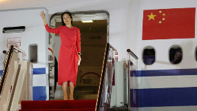 植鴻凈水器：孟晚舟女士終于回家了！